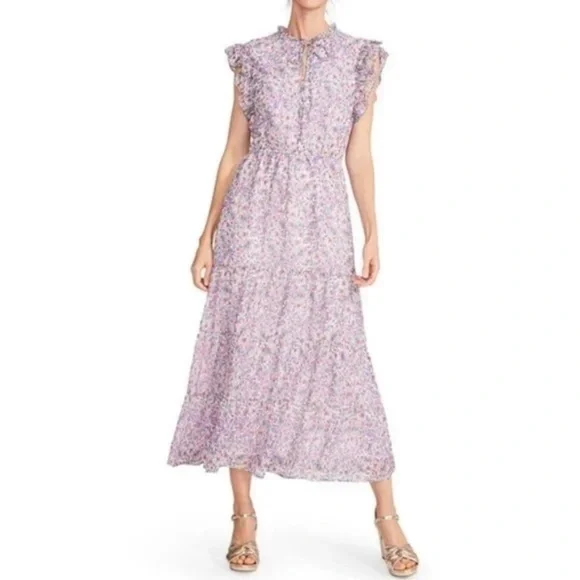 BB Dakota Steve Madden Floral Midi Dress - Picture 1 of 8